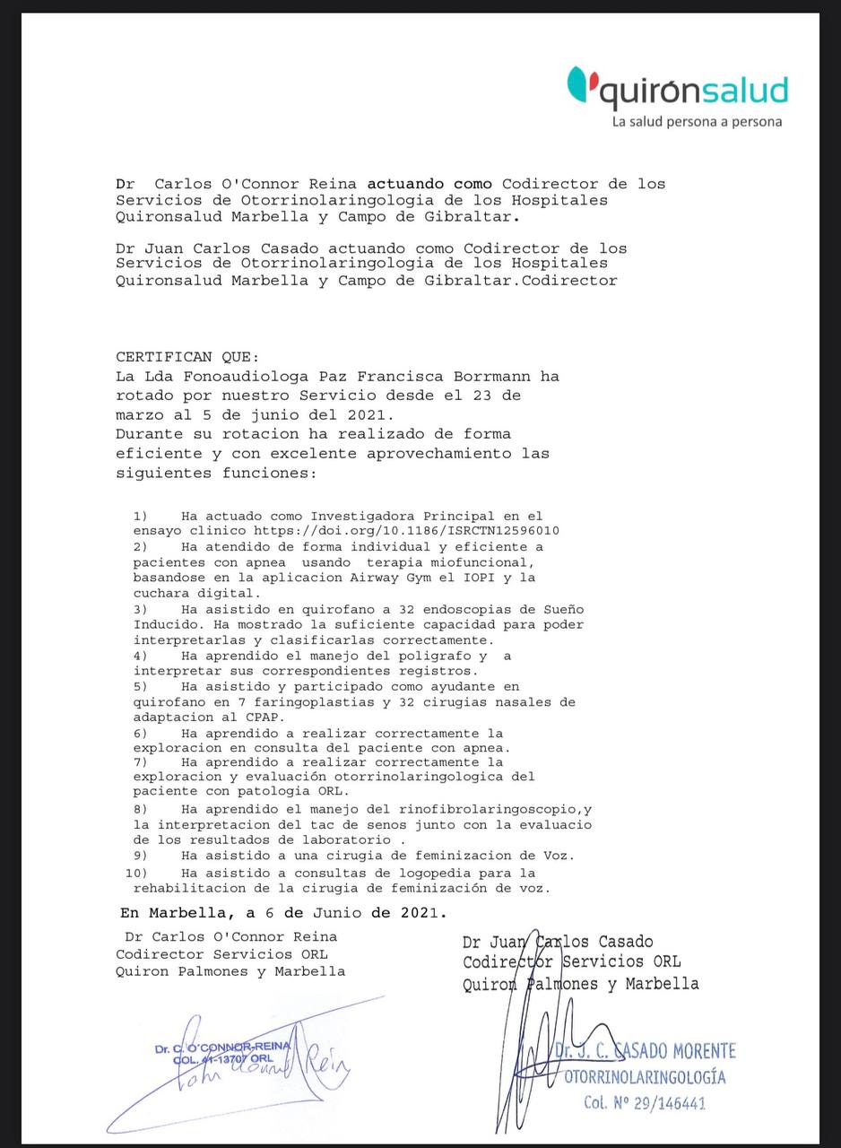 Rotación Quirónsalud Marbella