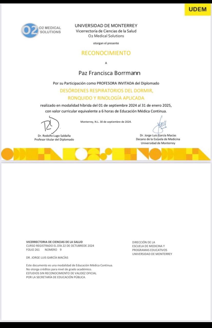 UDEM Profesora Invitada