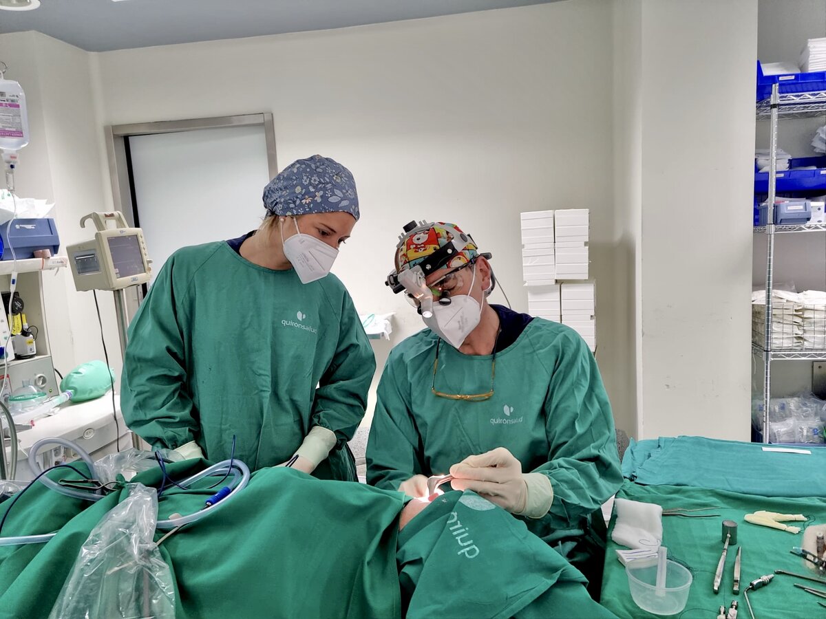 Rotación en Quirónsalud España con Dr. O'Connor